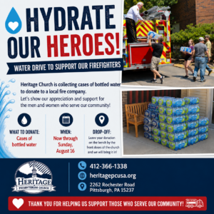 Heritage Church Water Drive details